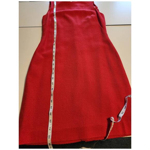 Pianforte di Max Mara Red Wool Suit Jacket & Sleeveless Dress size 44 / US 10 - Picture 11 of 14